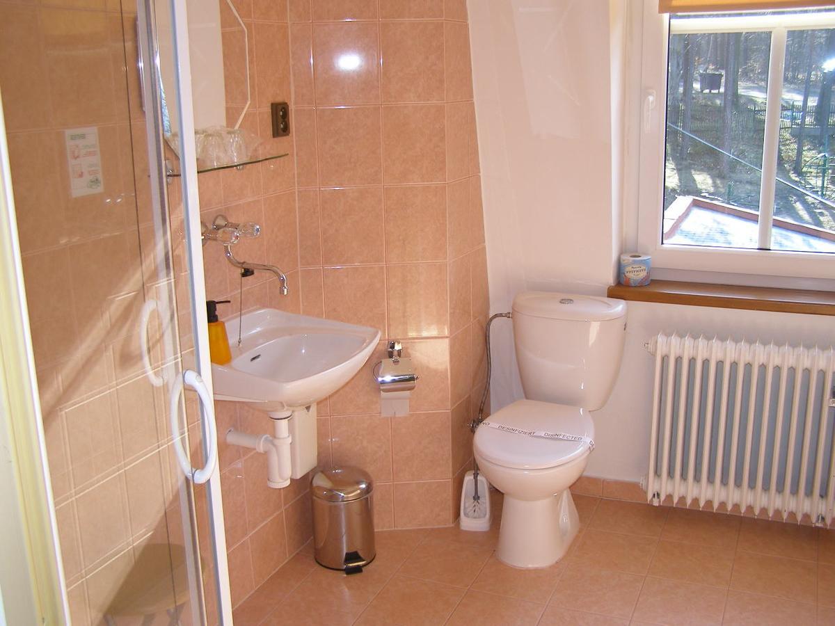 Hotel Garni Belveder Hrensko Bagian luar foto
