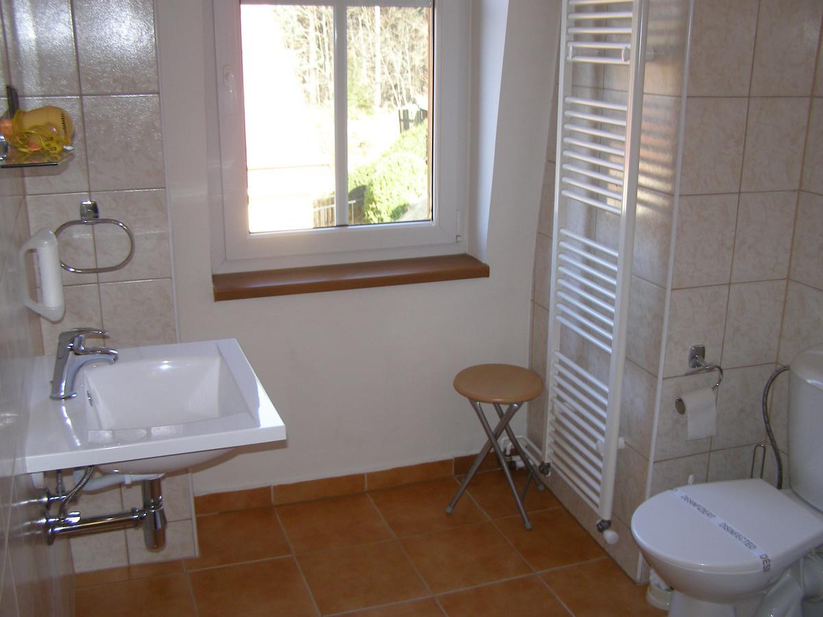 Hotel Garni Belveder Hrensko Bagian luar foto