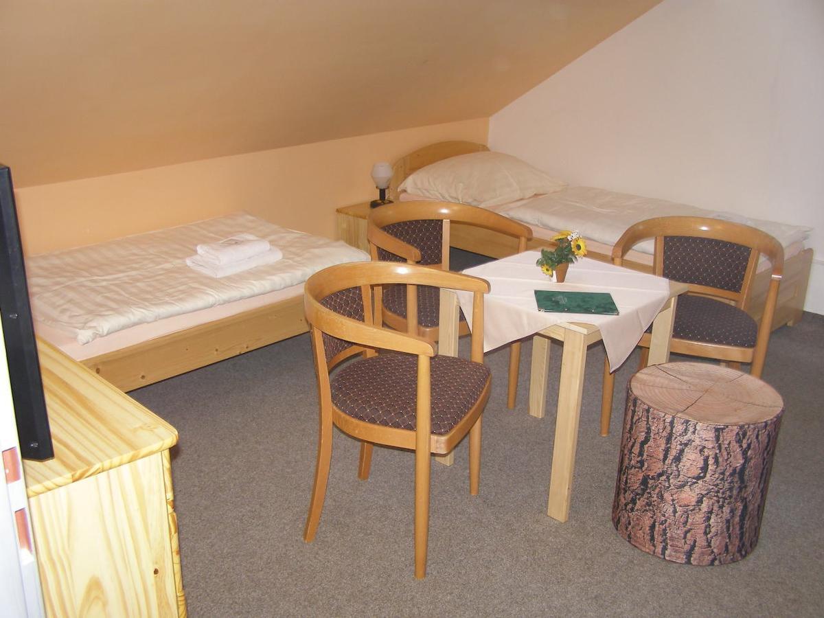 Hotel Garni Belveder Hrensko Bagian luar foto